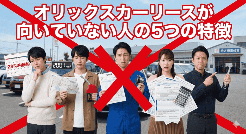 オリックスカーリスが向いていない人